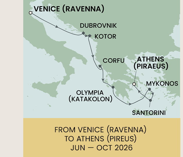 From Venice to Athens