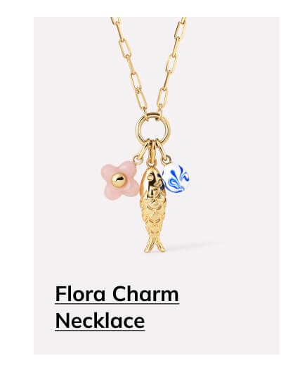 Flora Charm Necklace