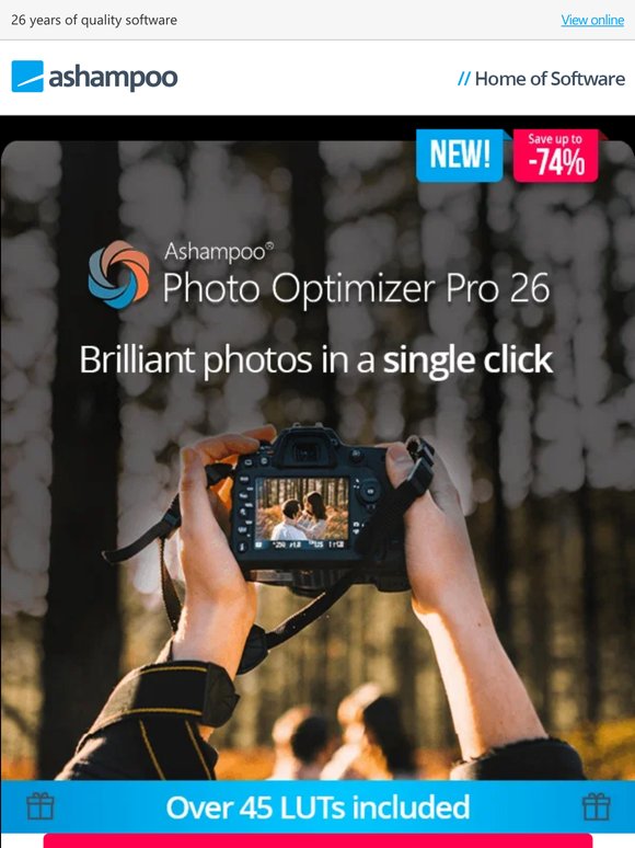 Photo Optimizer Pro 26 - Auto-Optimize photos to perfection