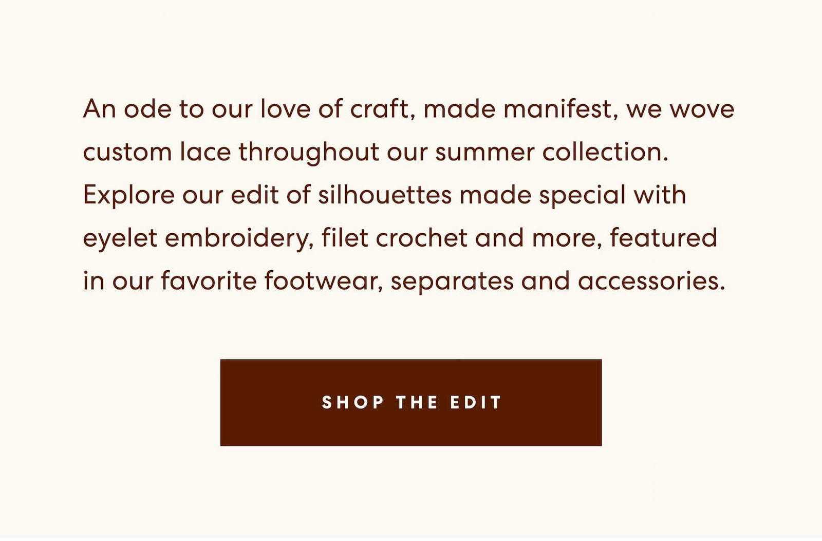 Shop The Edit