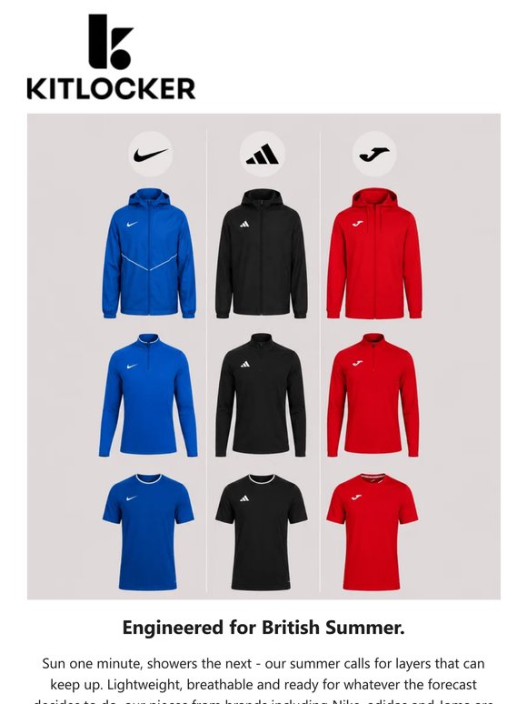 Engineered for British Summer ☀️☔️
