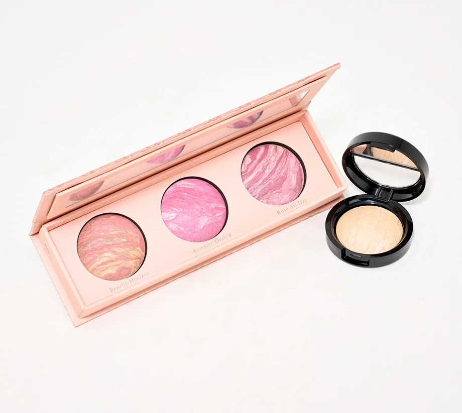Laura Geller Prosecco Highlighter & Blush Trio Palette
