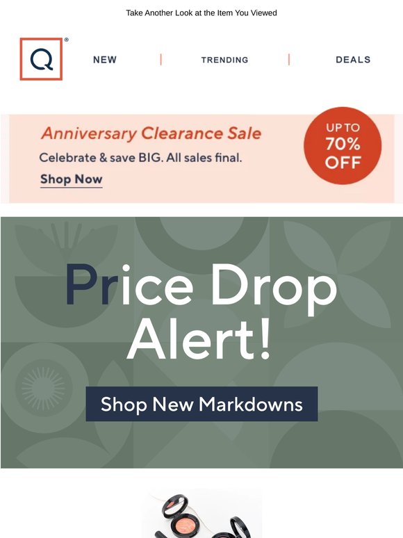 Price Drop + Anniversary Clearance Sale!