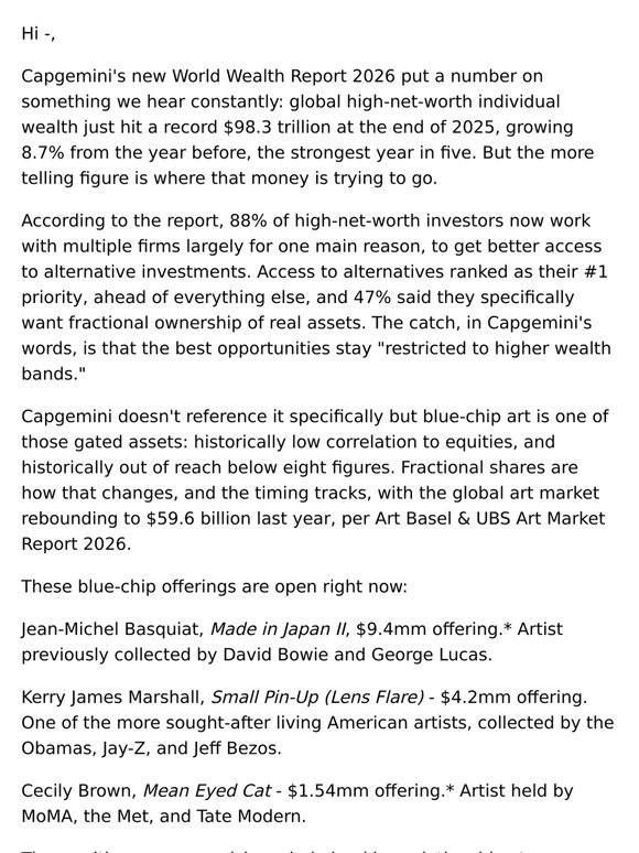 The #1 thing high-net-worth investors want in 2026 - according to Capgemini