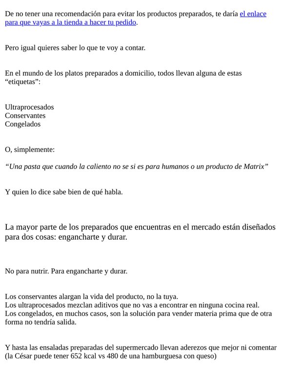 🍽️Lo que ninguna empresa de comida preparada te va a decir