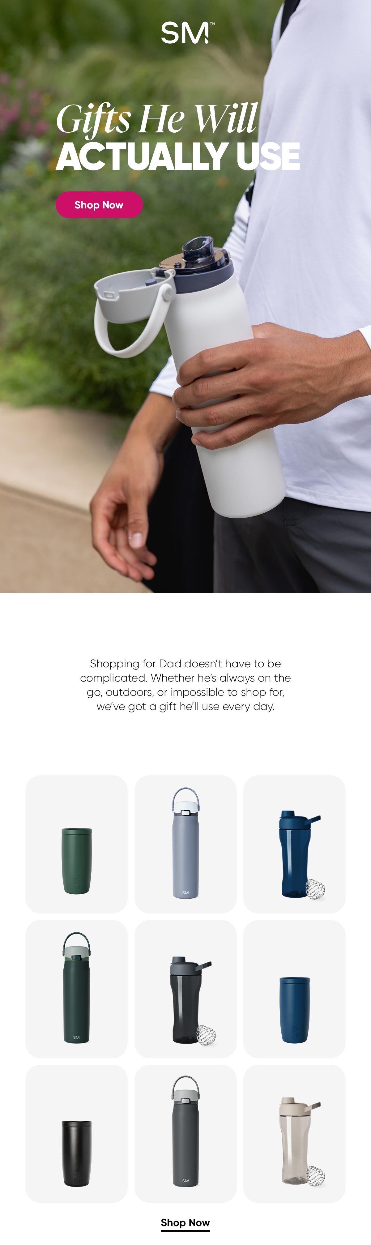 Gifts he will actually use