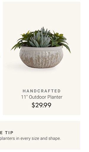 11" Outdoor Planter