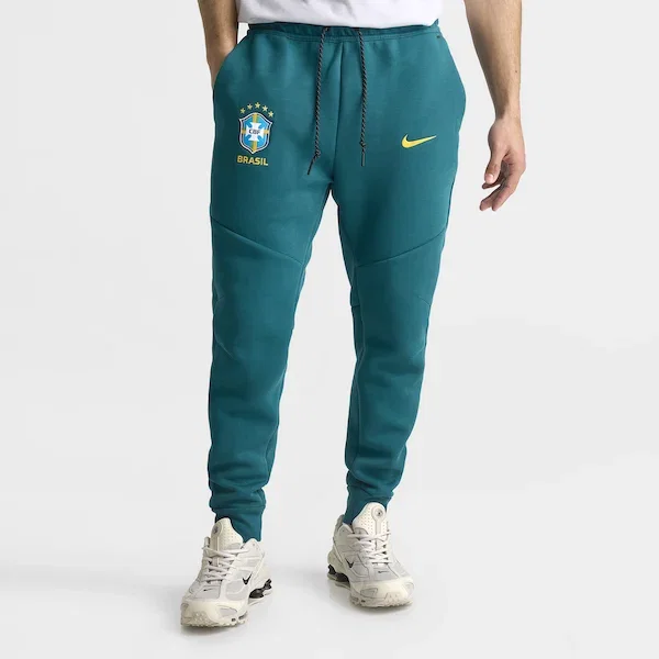 Nike Brazil Soccer Tech Fleece Jogger Pants