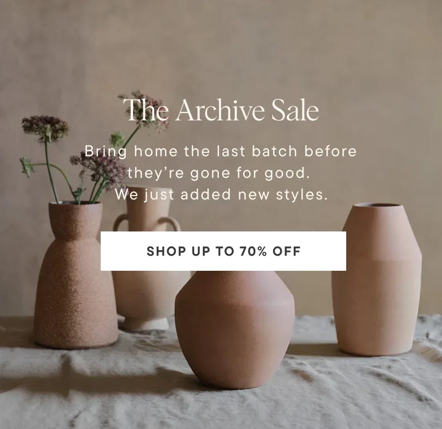 Archive sale - up to 70% off