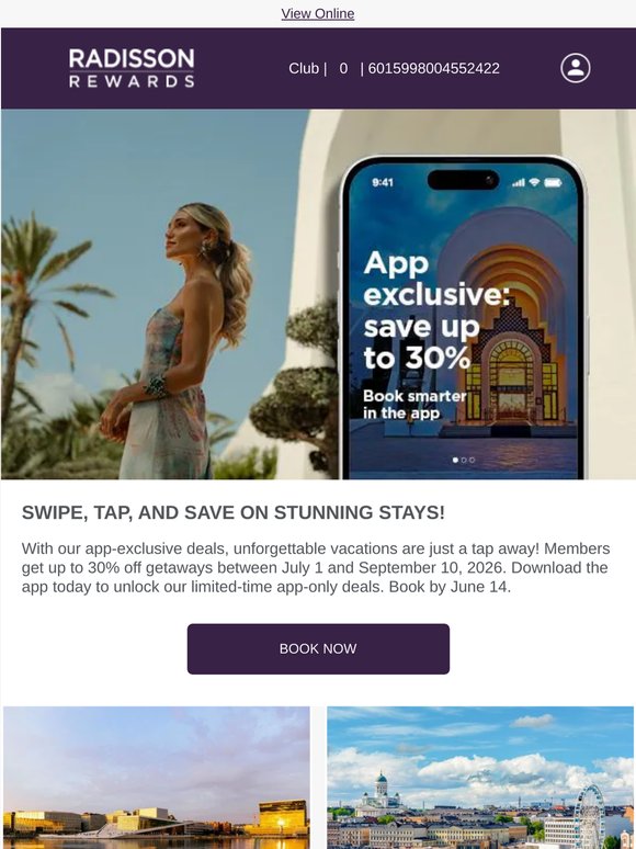 🤩 App exclusive: Save up to 30%