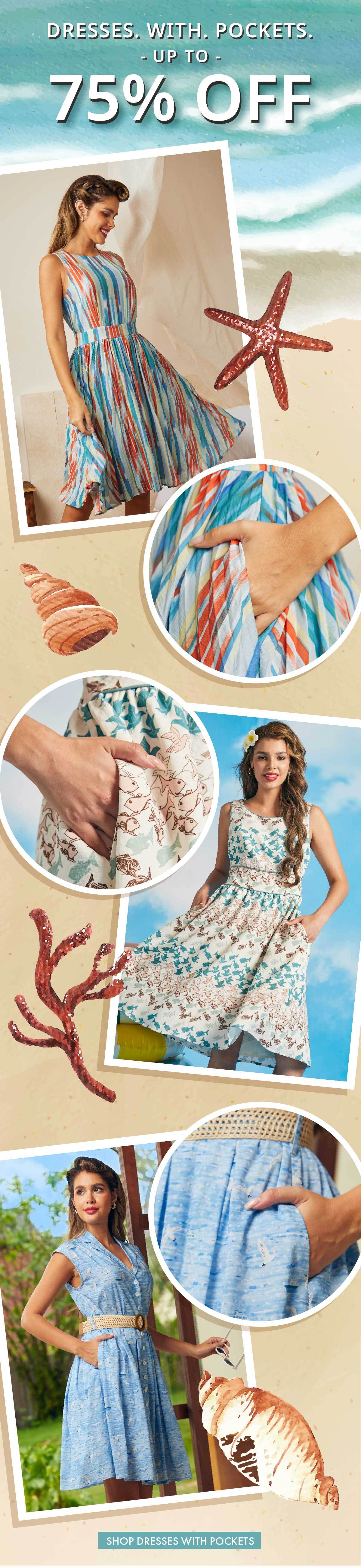 Dresses - up to 75% off!