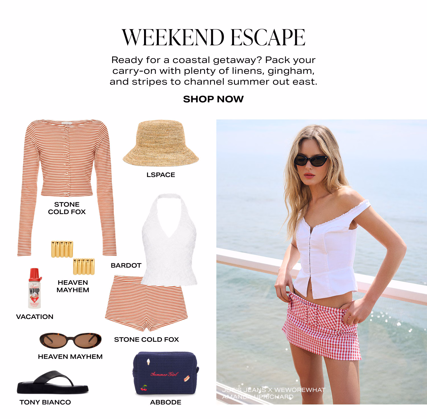 Shop Weekend Escape