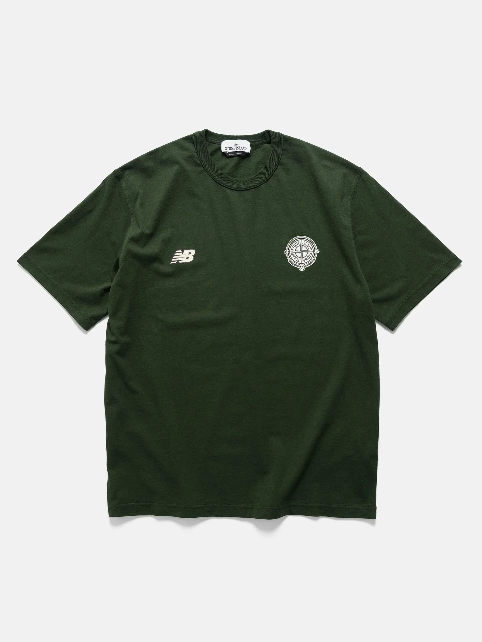 Image of x New Balance Cotton T-Shirt Juniper