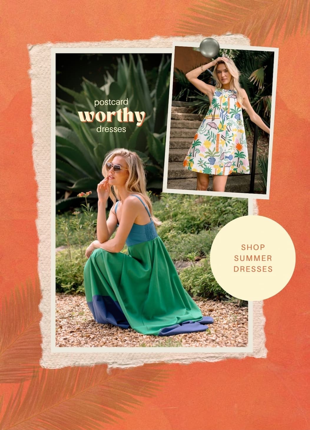 Postcard worthy dresses. Shop Summer Dresses.