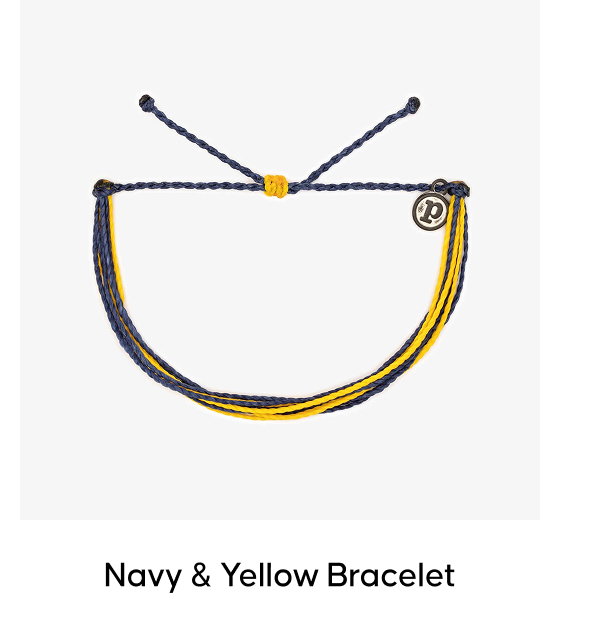 Navy & Yellow Bracelet