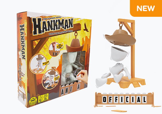 Hank Man The Official Word Guessing Game