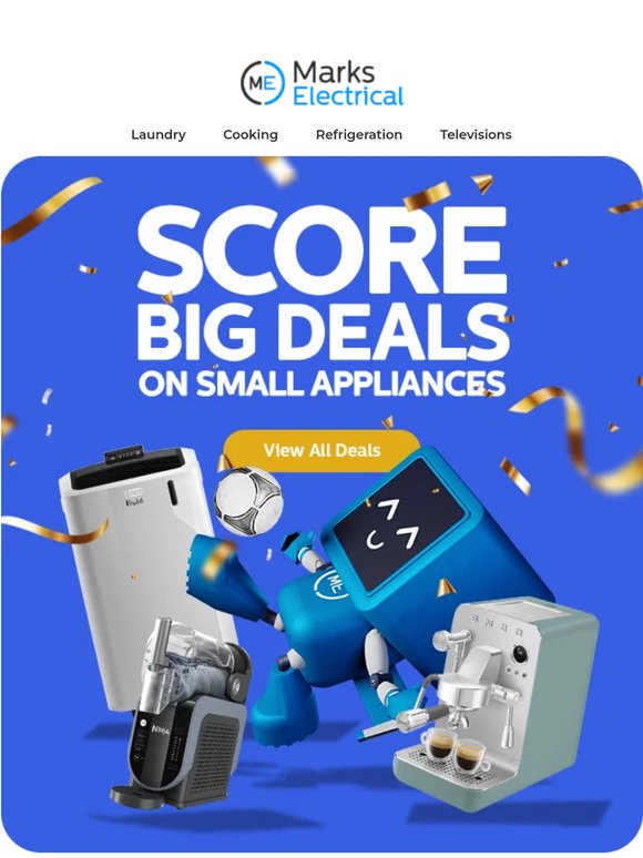 ⚽ Score Big Deals on Small Appliances