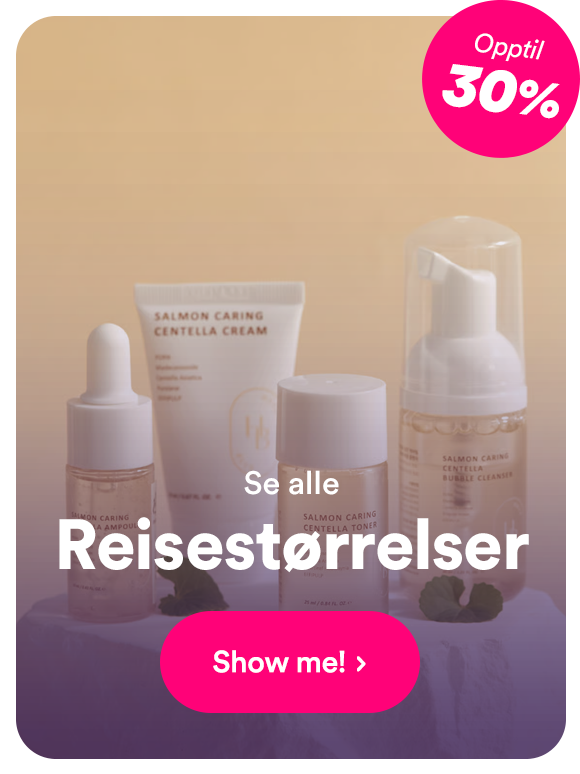 Shop Reisestørrelser!