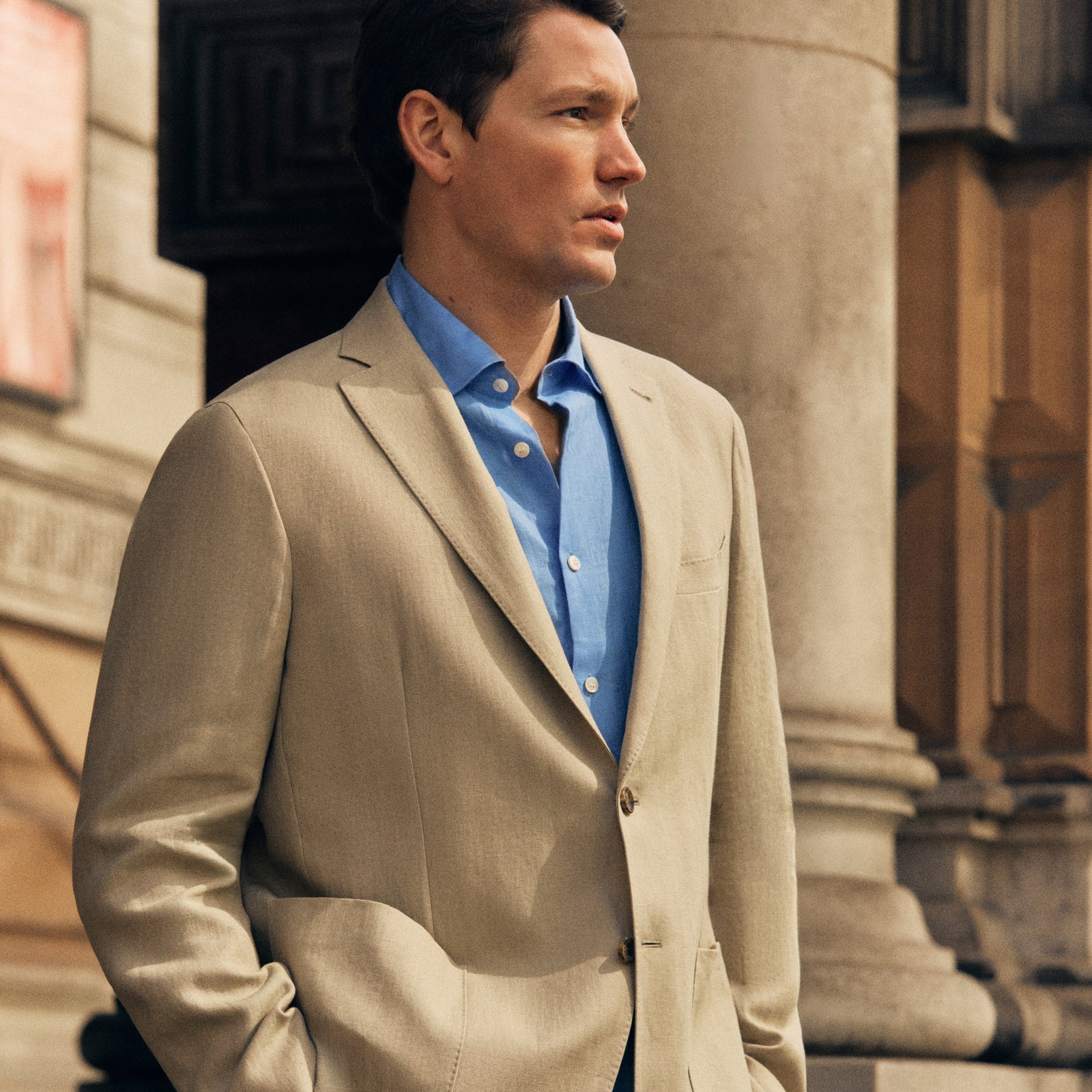 linen suiting