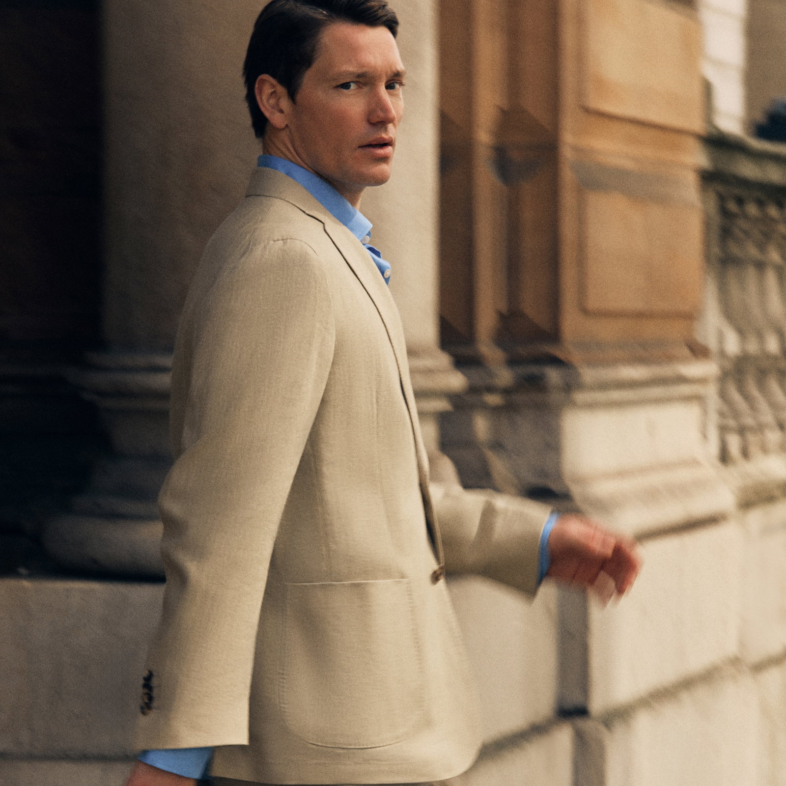 linen suiting