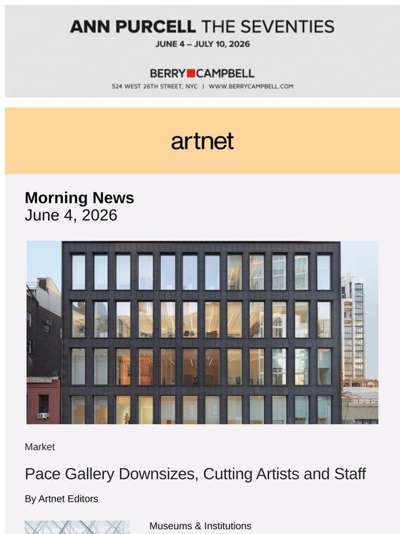 Pace Gallery Slashes Artists, Staff
