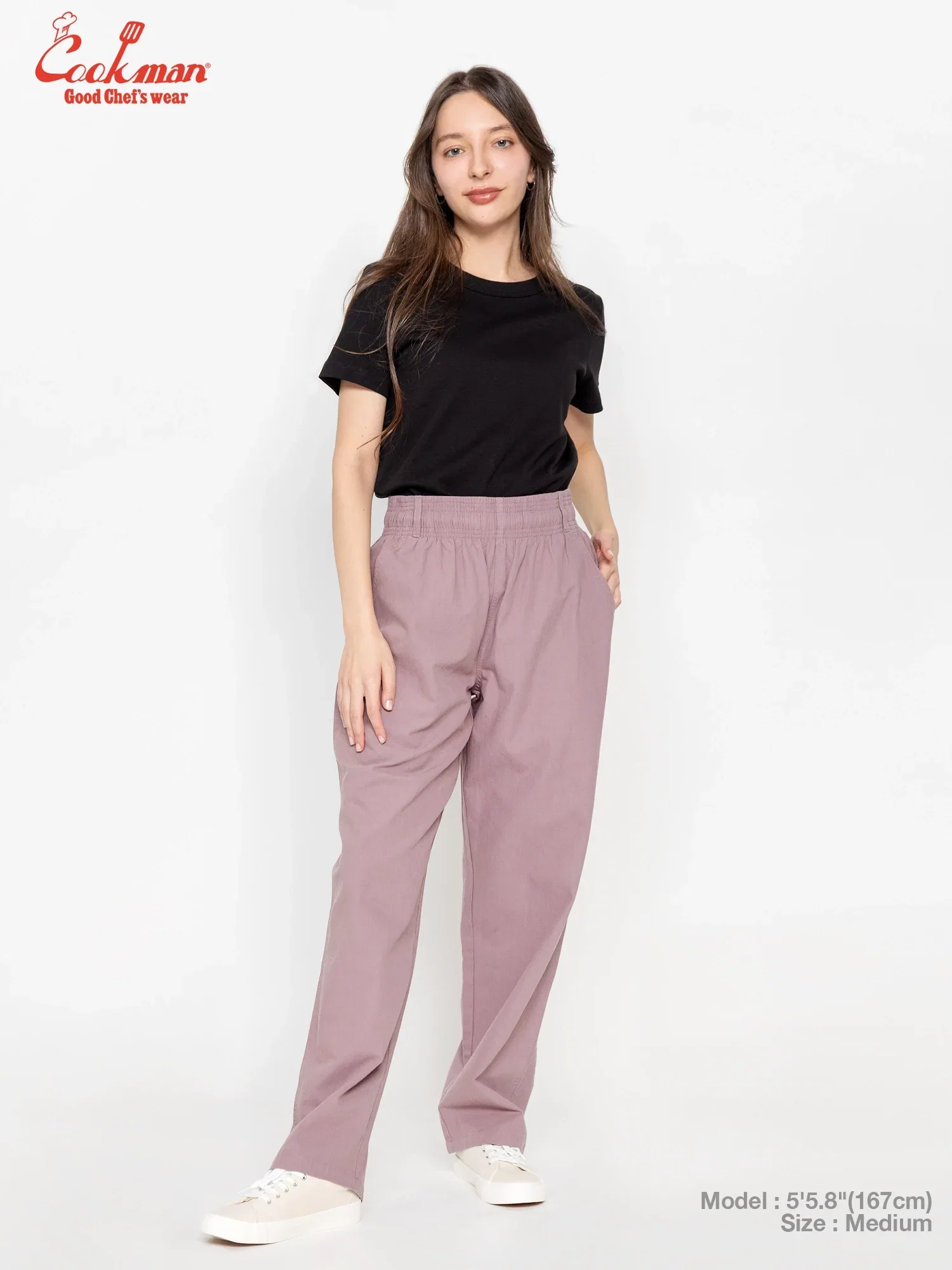 Image of Carpenter's Pants :  Canvas - Grayish Pink