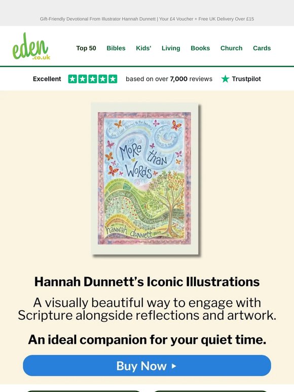 🎁 Hannah Dunnett's Gift-able Devotional - 'More than Words'