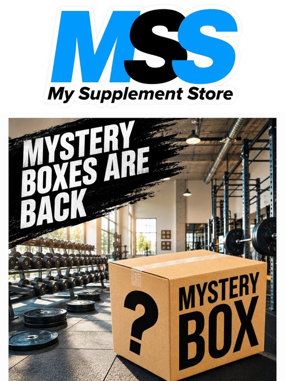 Mystery Boxes Are Back!