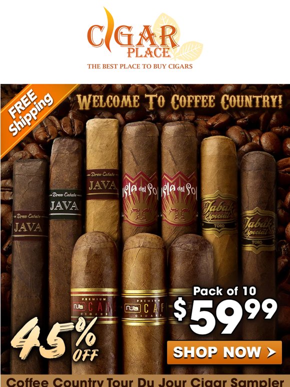 Coffee Break: 45% Off Our Curated Java Sampler + Free Shipping!