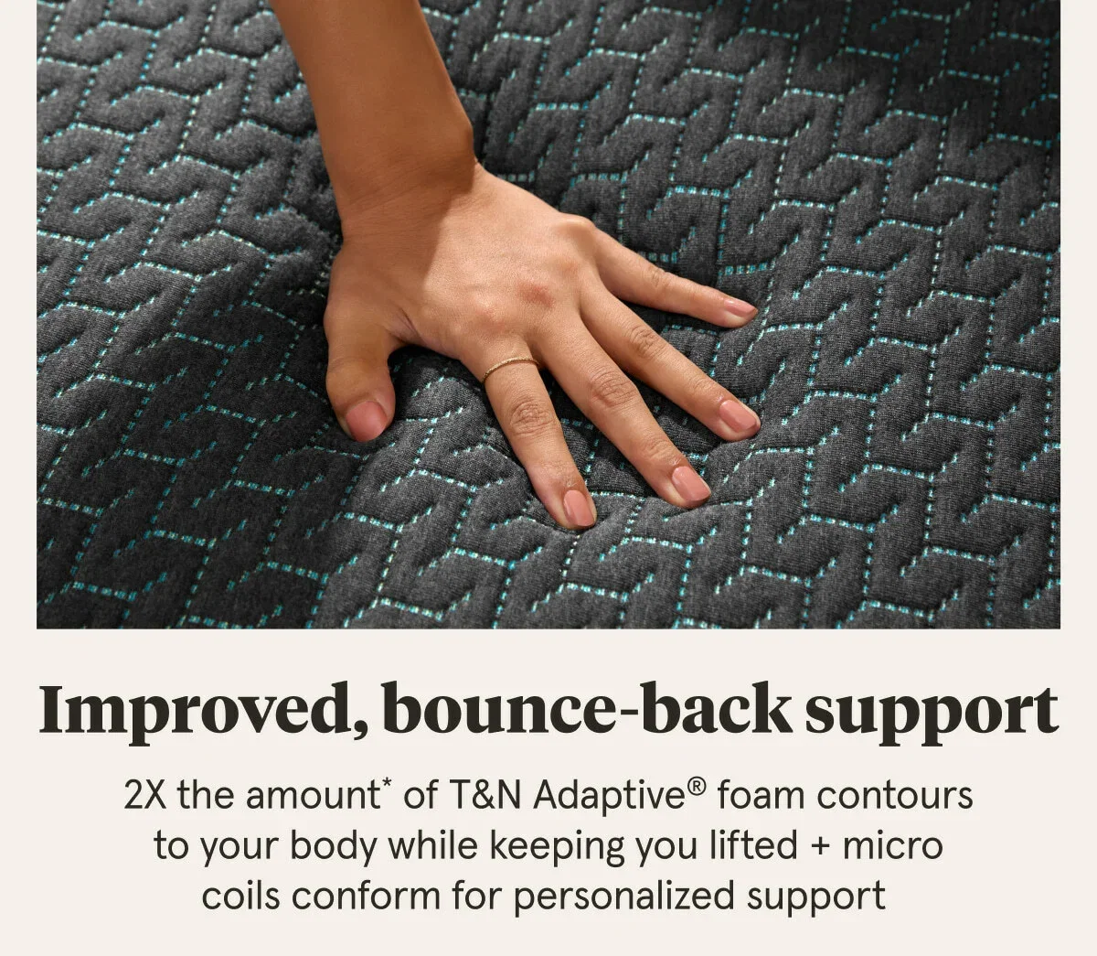 Improved, bounce-back support