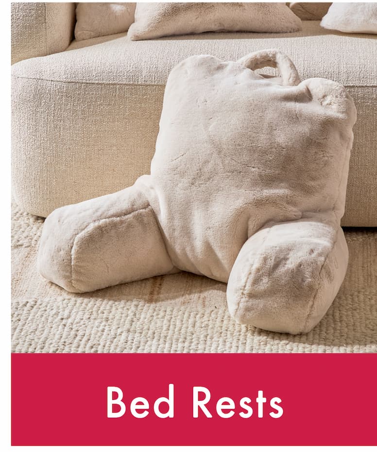 Faux Fur Bed Rests