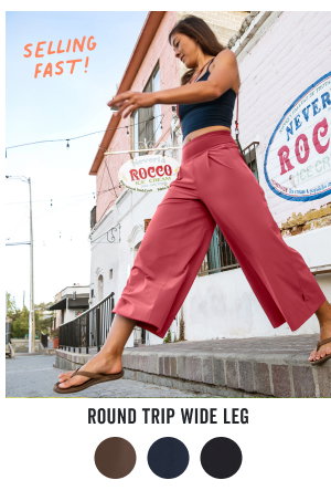 Shop the Round Trip Wide Leg Pants