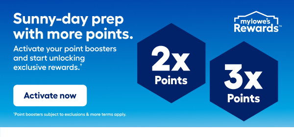Sunny-day prep with more points. Activate your point boosters and start unlocking exclusive rewards. Activate now