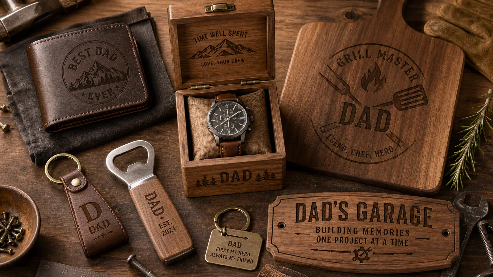 Father's Day personalized gift projects for TYVOK P2