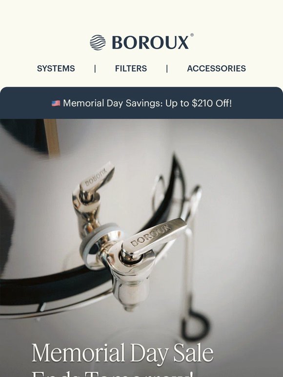 🚨 Sale Ends Tomorrow: Up to $210 Off!