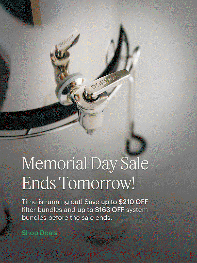 Memorial Day Sale Ends Tomorrow!