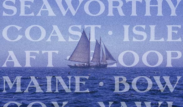 Set Sail With Nautical Type