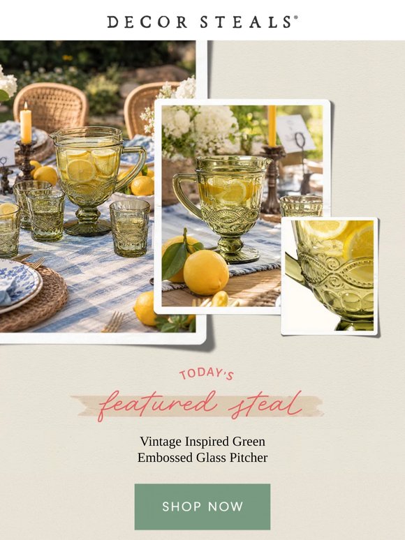 What makes a summer table feel special? ☀️