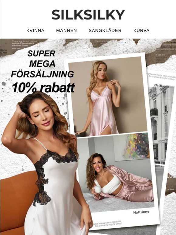 Silky Nights väntar - 10% rabatt idag bara