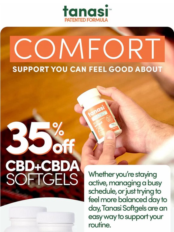 Daily Comfort, Now 35% Off