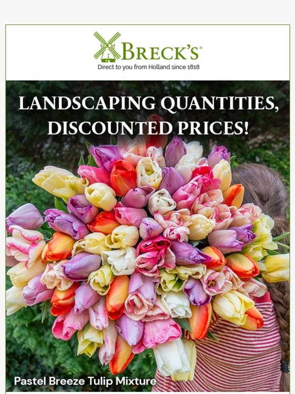 Landscaping Bonanza: Bulk up on Bulbs!