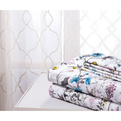 1800-TC Egyptian Luxury Printed Sheet Set by Bibb Home®