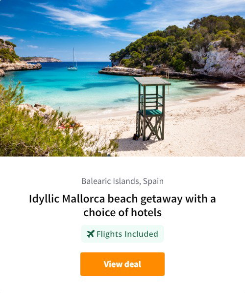 Idyllic Mallorca beach getaway with a choice of hotels