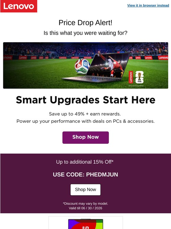 IdeaPad Slim 5x (15″, Gen 11 ) Snapdragon Price Drop Alert!