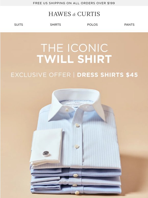 $45 Shirts | Limited-Time Offer