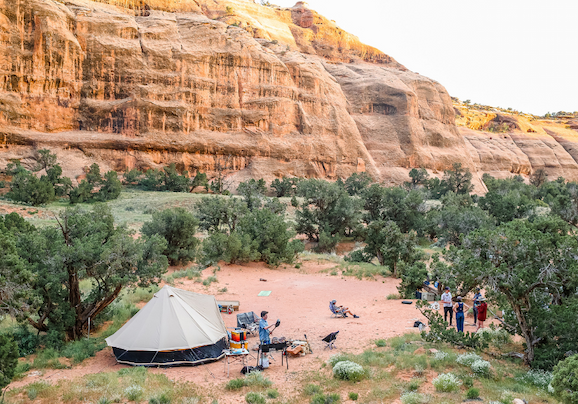 Trailside Camp Blanket