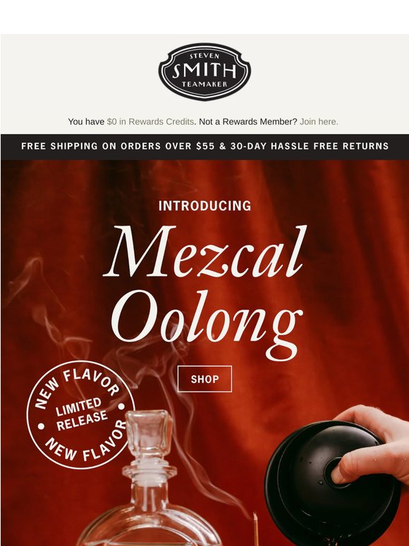 Meet Mezcal Oolong