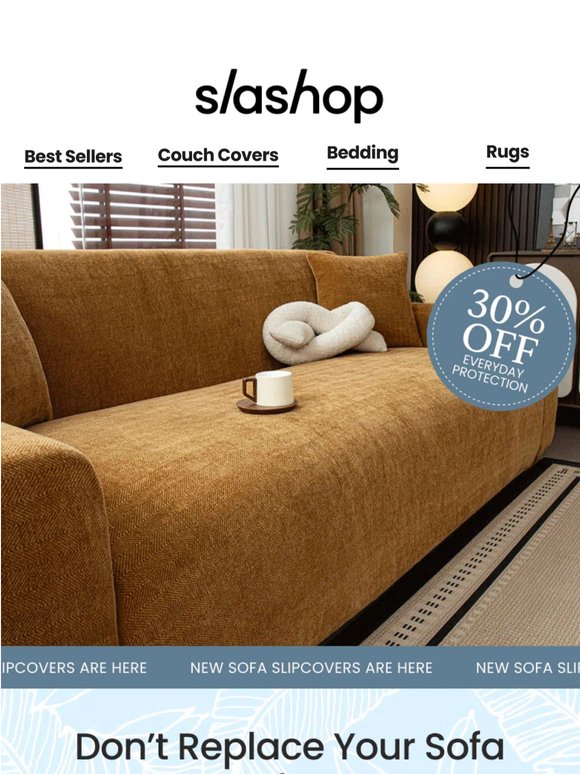 ✨New Sofa Slipcovers Made for Pet Homes: Save 30% on Everyday Protection!