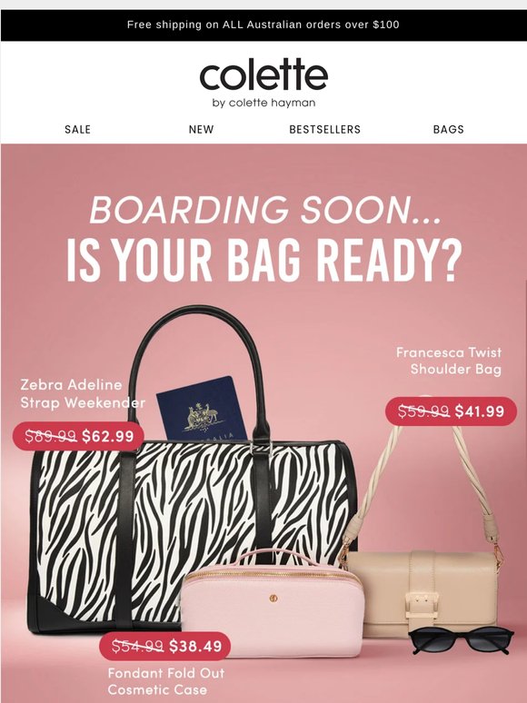 ✈️ Your next trip deserves the right bag.