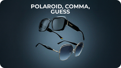 POLAROID, COMMA, GUESS & OTHER BRANDS